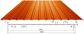 Профнастил С-12